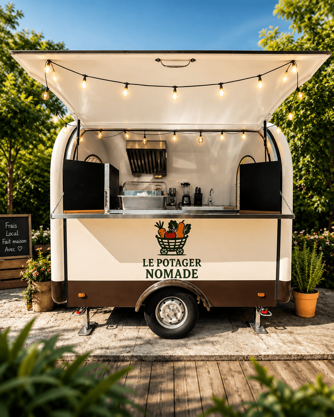 Le food truck Le Potager Nomade